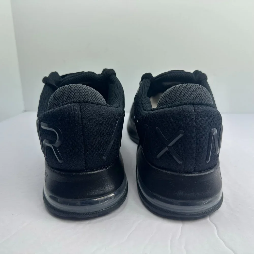 Nike Air Max Alpha Trainer 4 Shoes Triple Black CW3396-002 Men's Multi Size NEW - Picture 8 of 12
